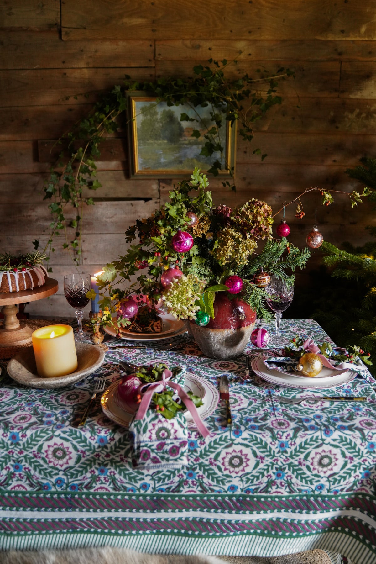 MULTI STAR FLORAL NAPKINS