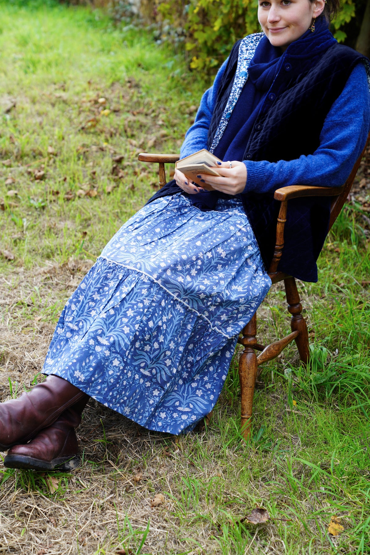 Deep Blue Butah Skirt