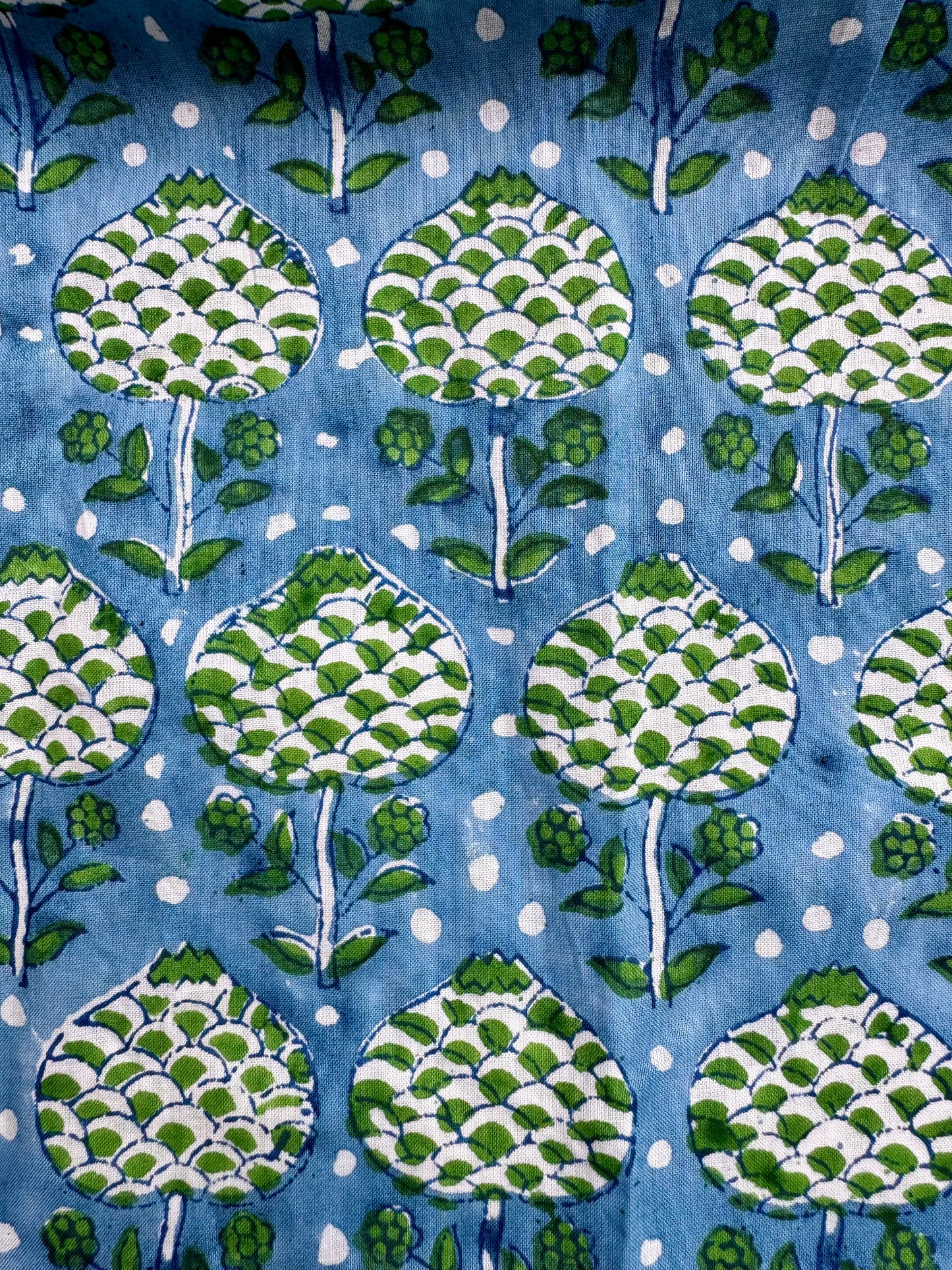 BLUE AND GREEN ARTICHOKE BOXER SHORTS