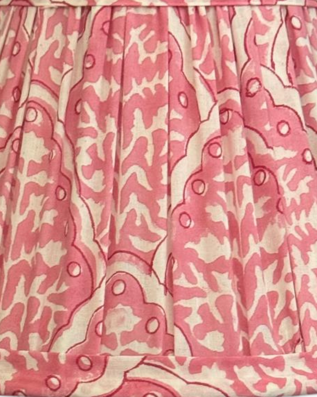 Tiny Pink Tile Lampshade