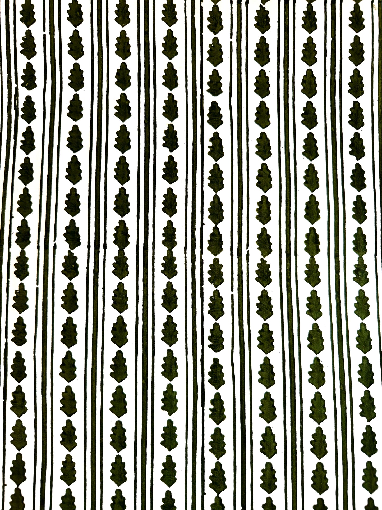 GREEN KAHO STRIPE WRAPPING PAPER
