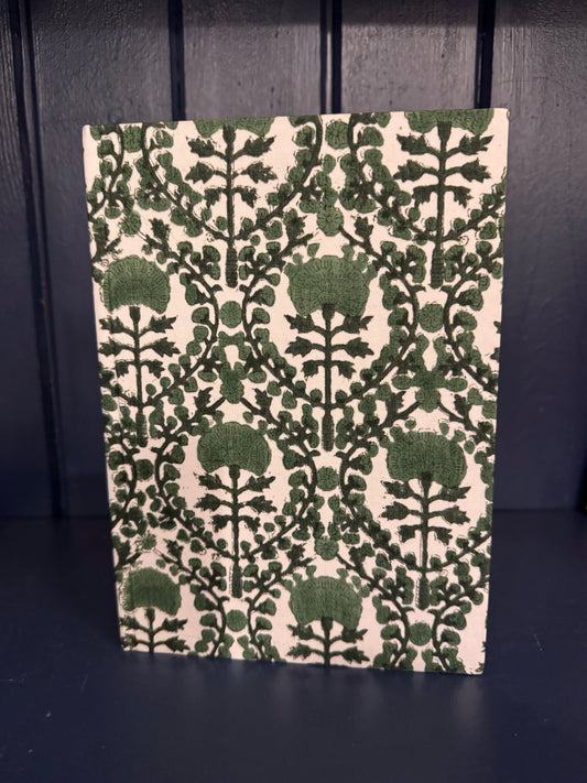 GREEN TRELLIS JOTTER