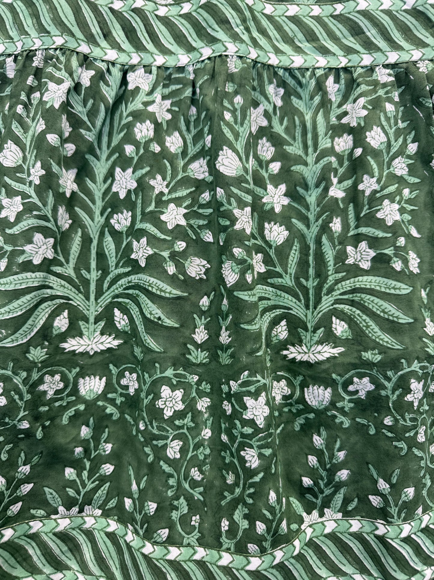 DEEP GREEN BUTAH LOTTIE DRESS