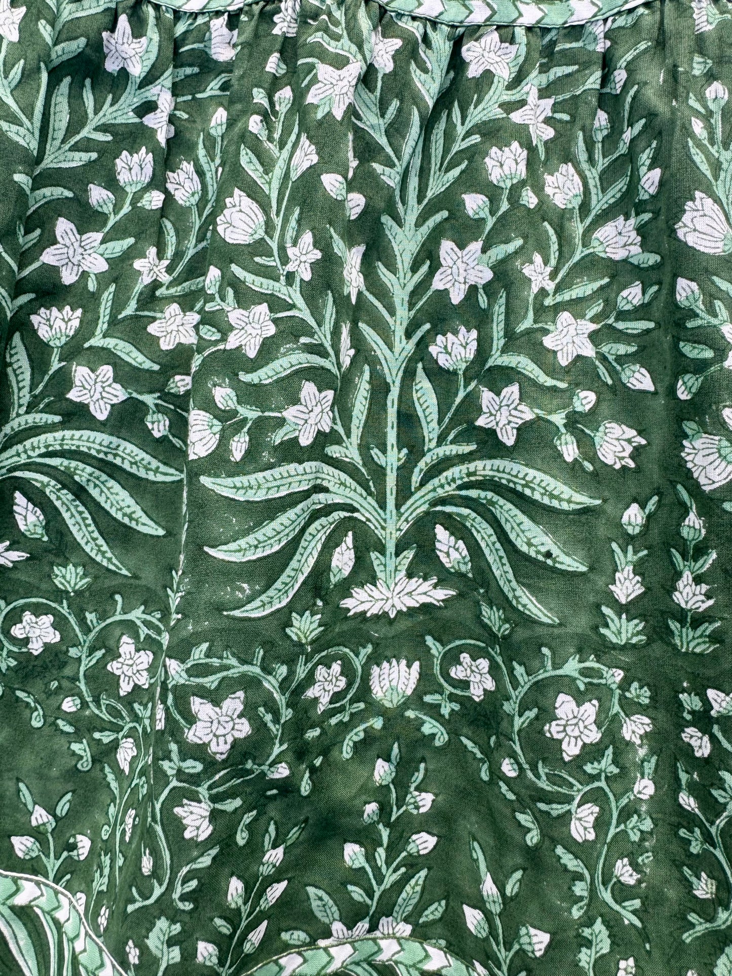 DEEP GREEN BUTAH LOTTIE DRESS