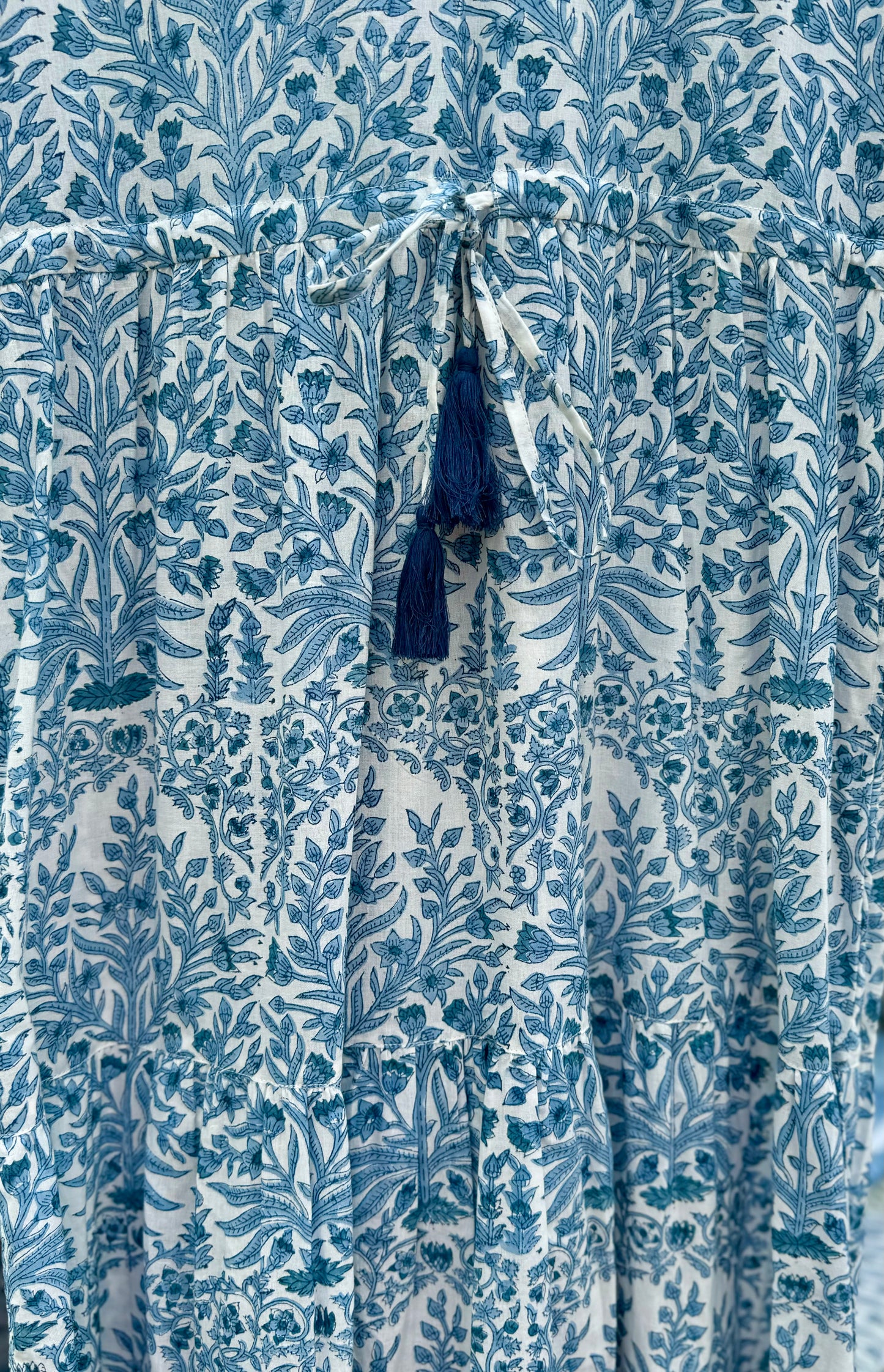 BLUE BUTAH LOTTIE DRESS