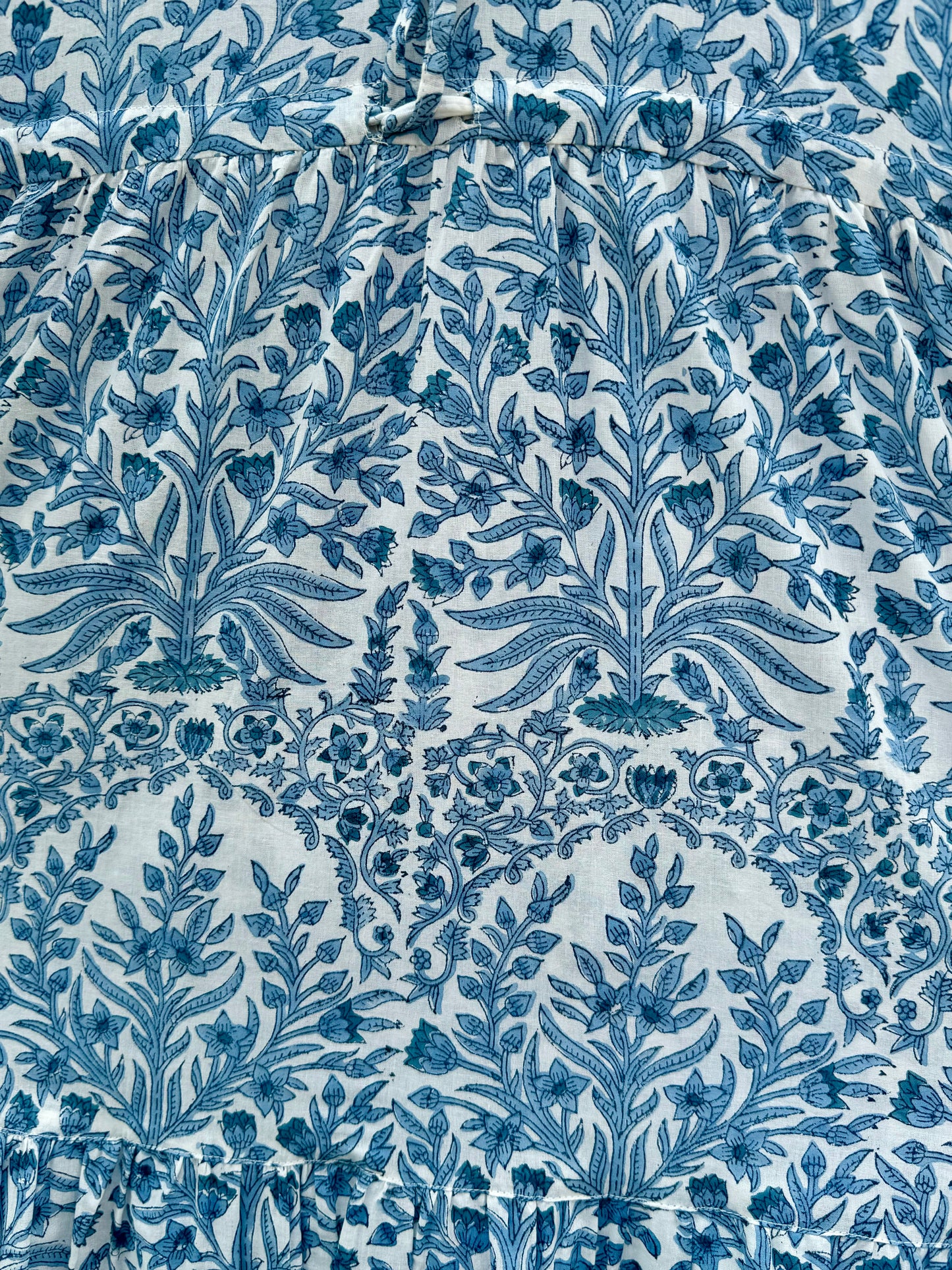 BLUE BUTAH LOTTIE DRESS