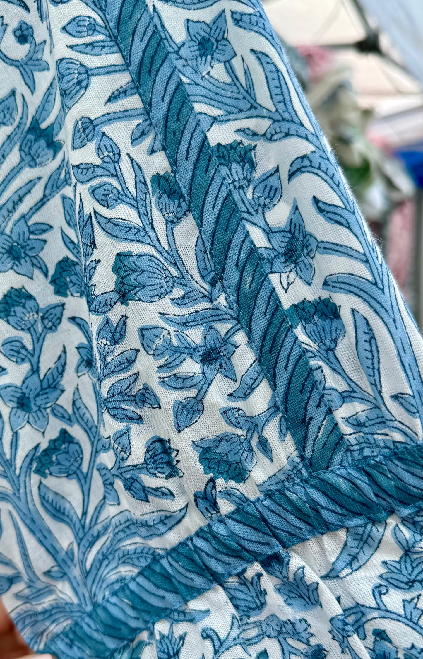 BLUE BUTAH LOTTIE DRESS
