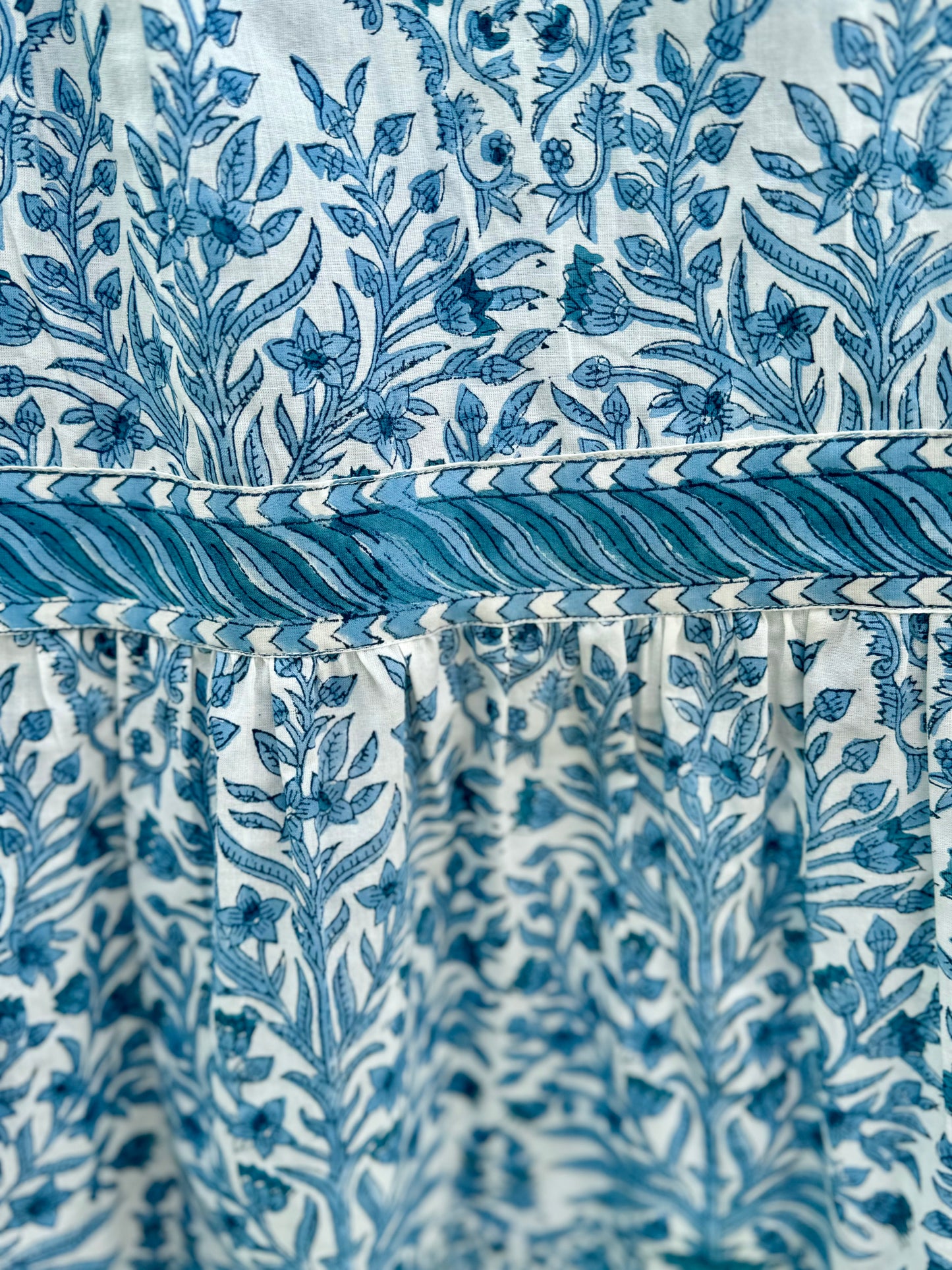 BLUE BUTAH LOTTIE DRESS