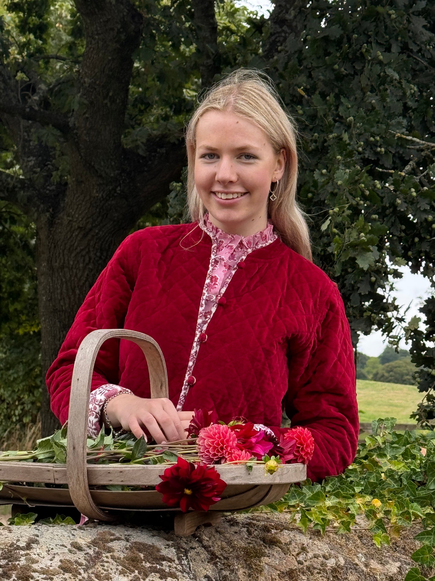 CLARET VELVET JACKET