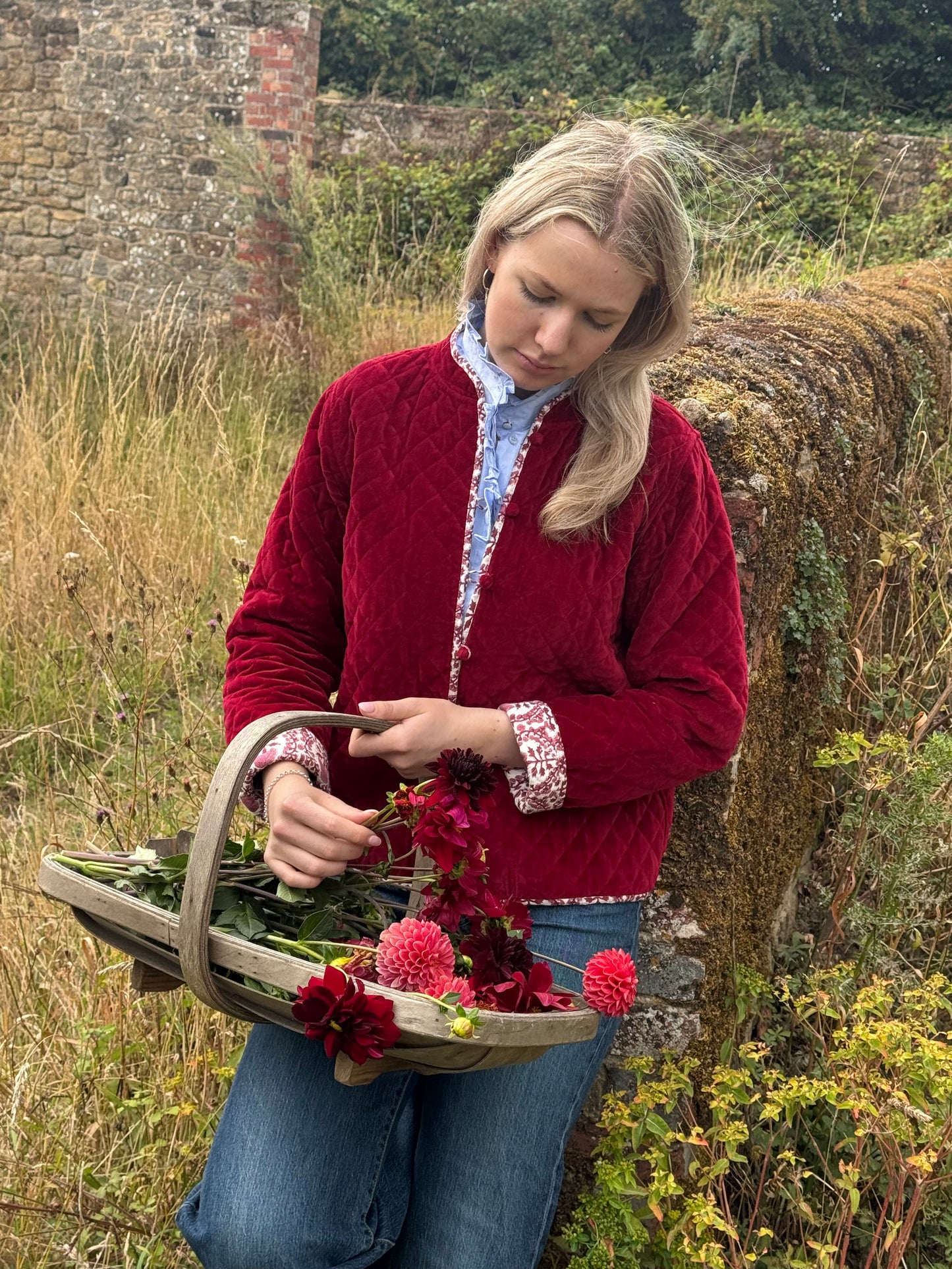 CLARET VELVET JACKET