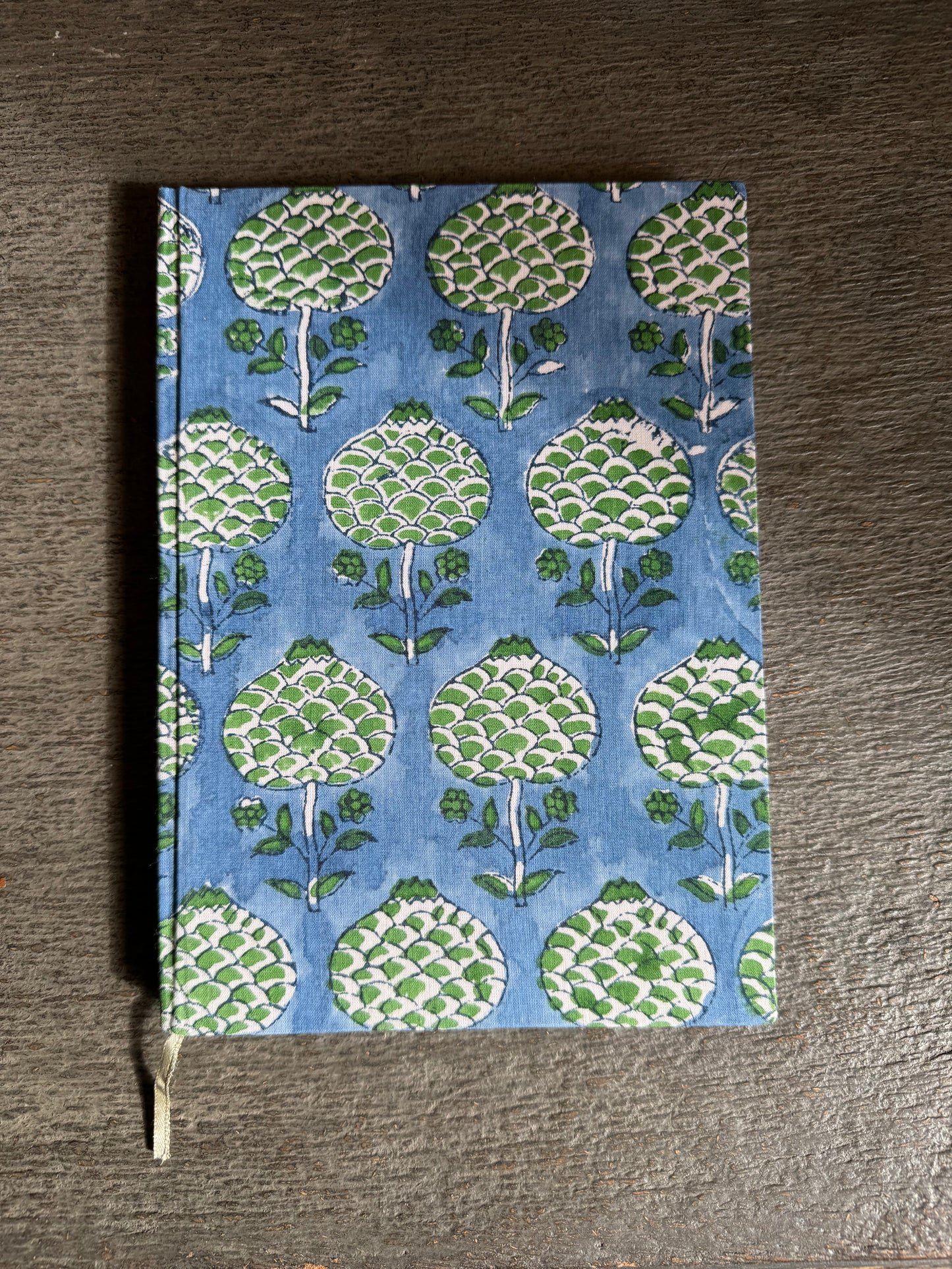 BLUE ARTICHOKE JOTTER