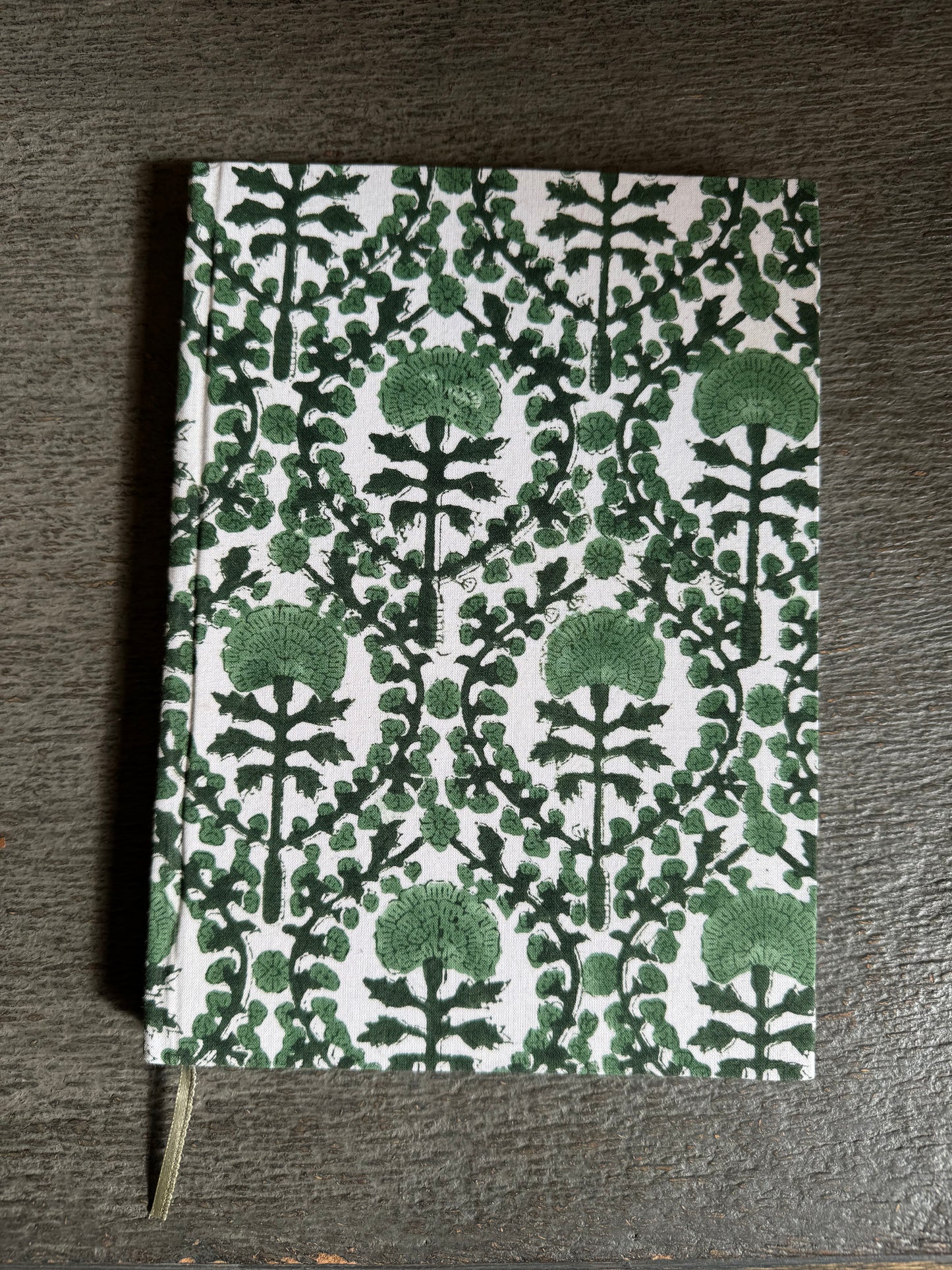 GREEN TRELLIS JOTTER