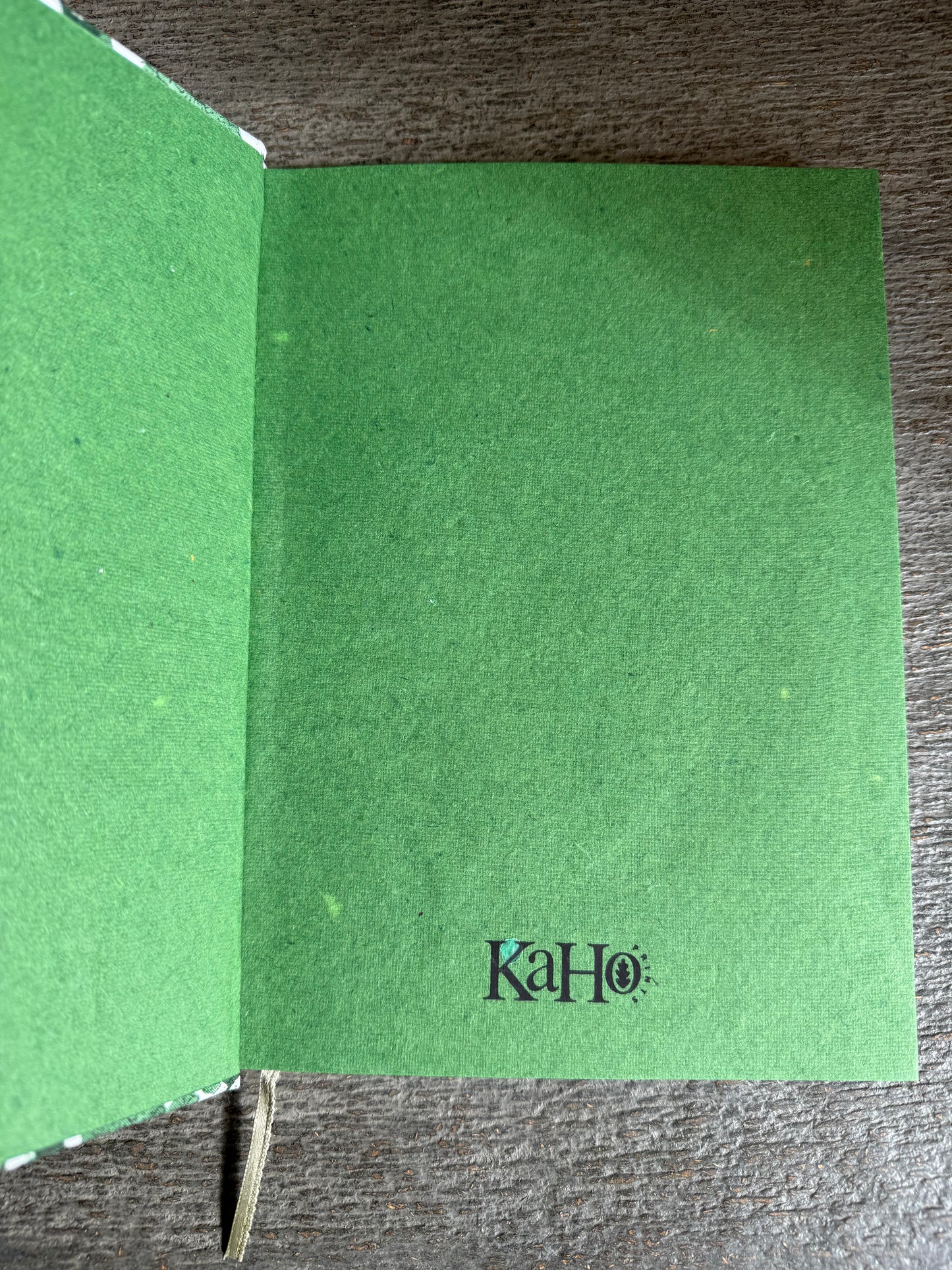 GREEN TRELLIS JOTTER