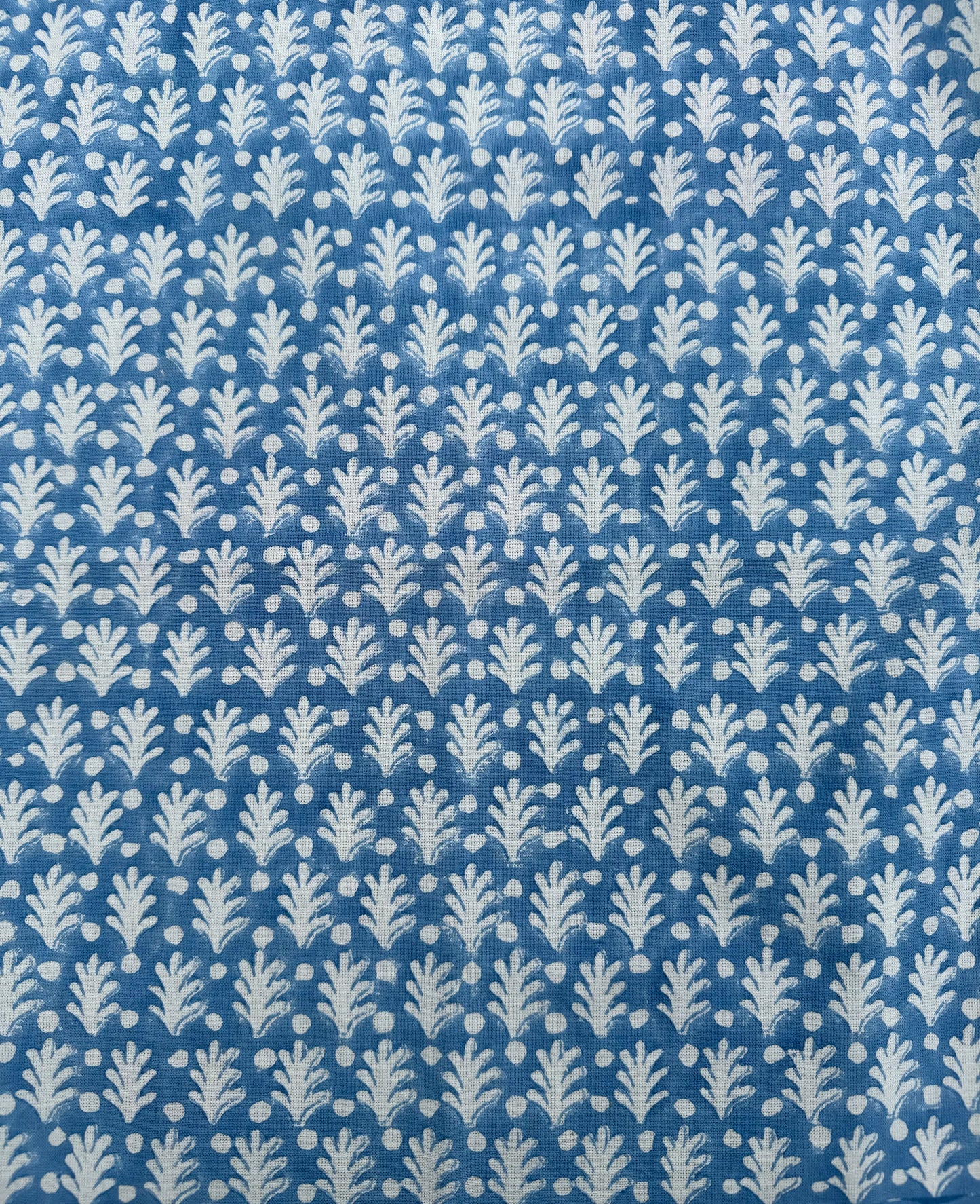 BLUE ACORN TABLECLOTH