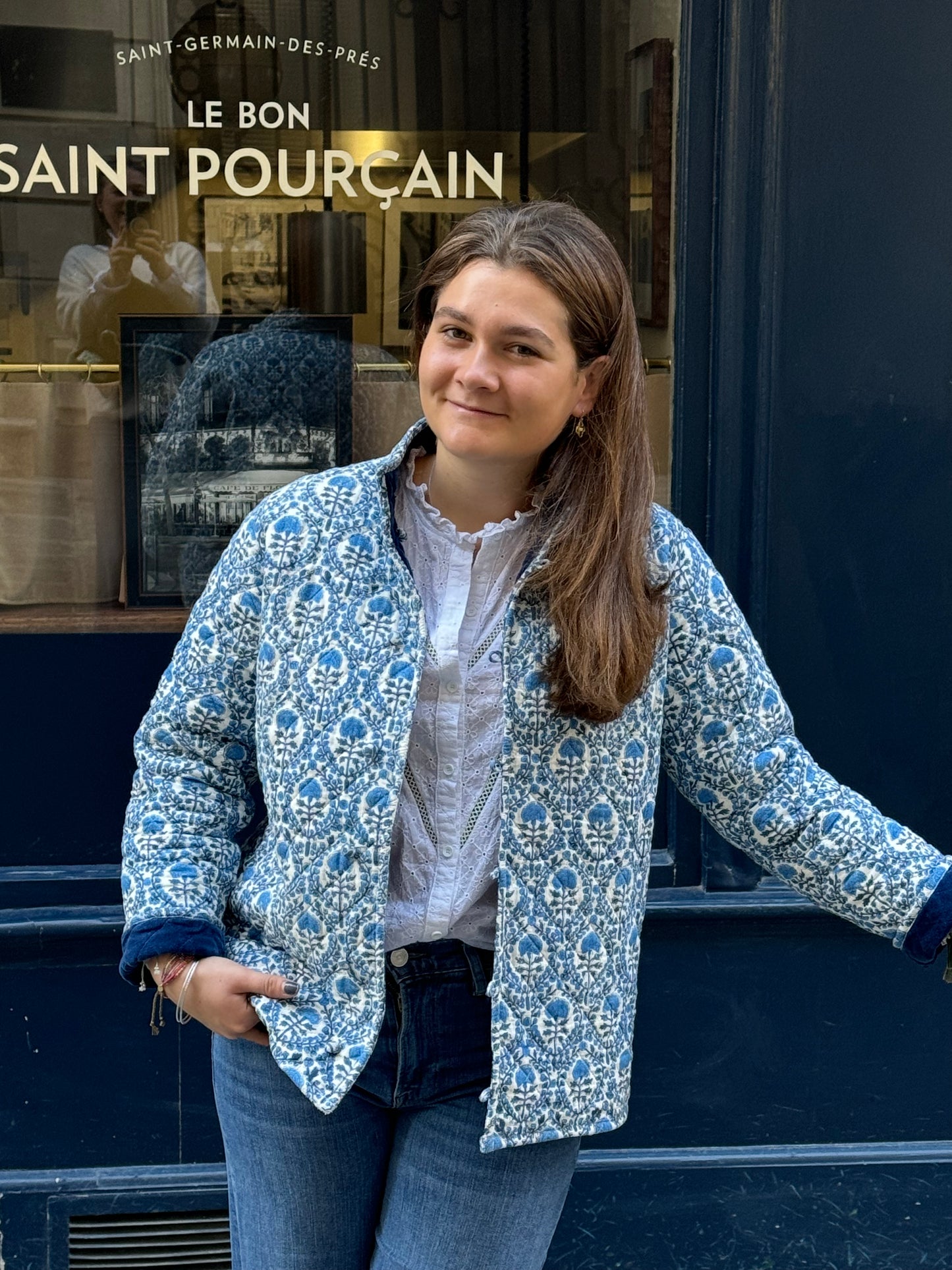 BLUE VELVET JACKET