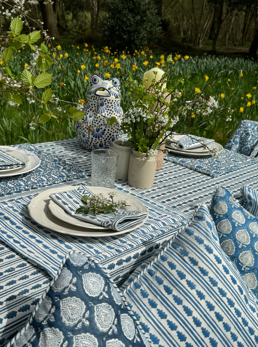 BLUE PLACEMAT