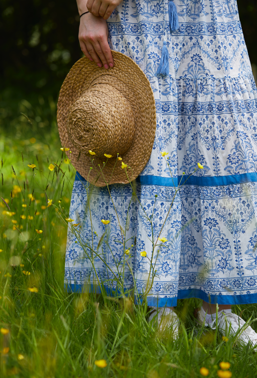 BLUE SQUARE BUTAH LOTTIE DRESS