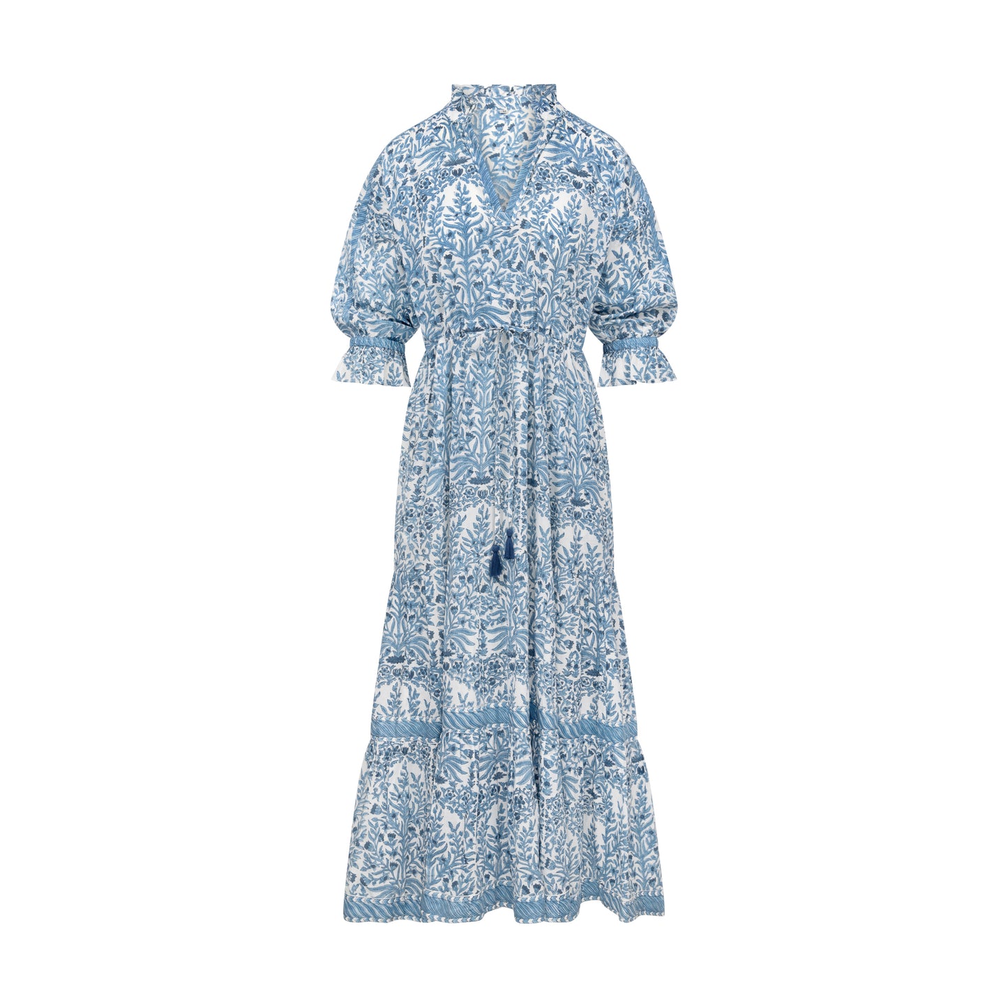 BLUE BUTAH LOTTIE DRESS