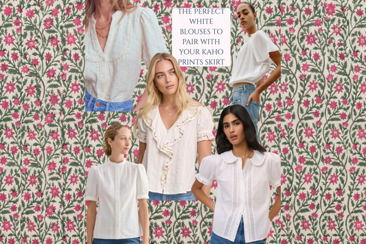 The Best White Blouses To Wear With KaHo Skirts!