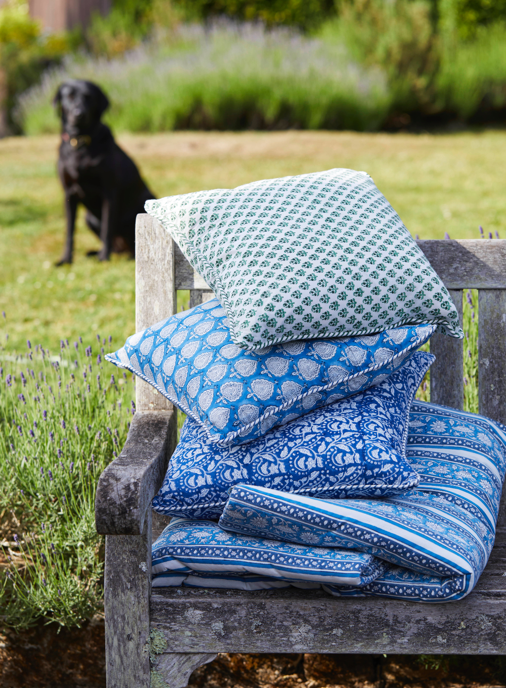 Block Print Cushions | Designed by KaHo Prints