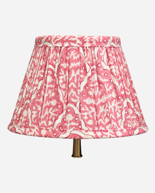 Tiny Pink Tile Lampshade