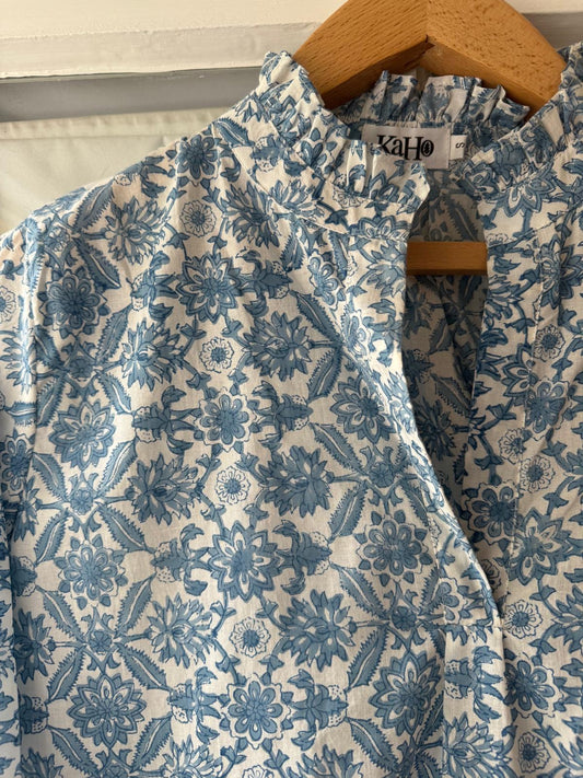 BLUE THISTLE SHIRT