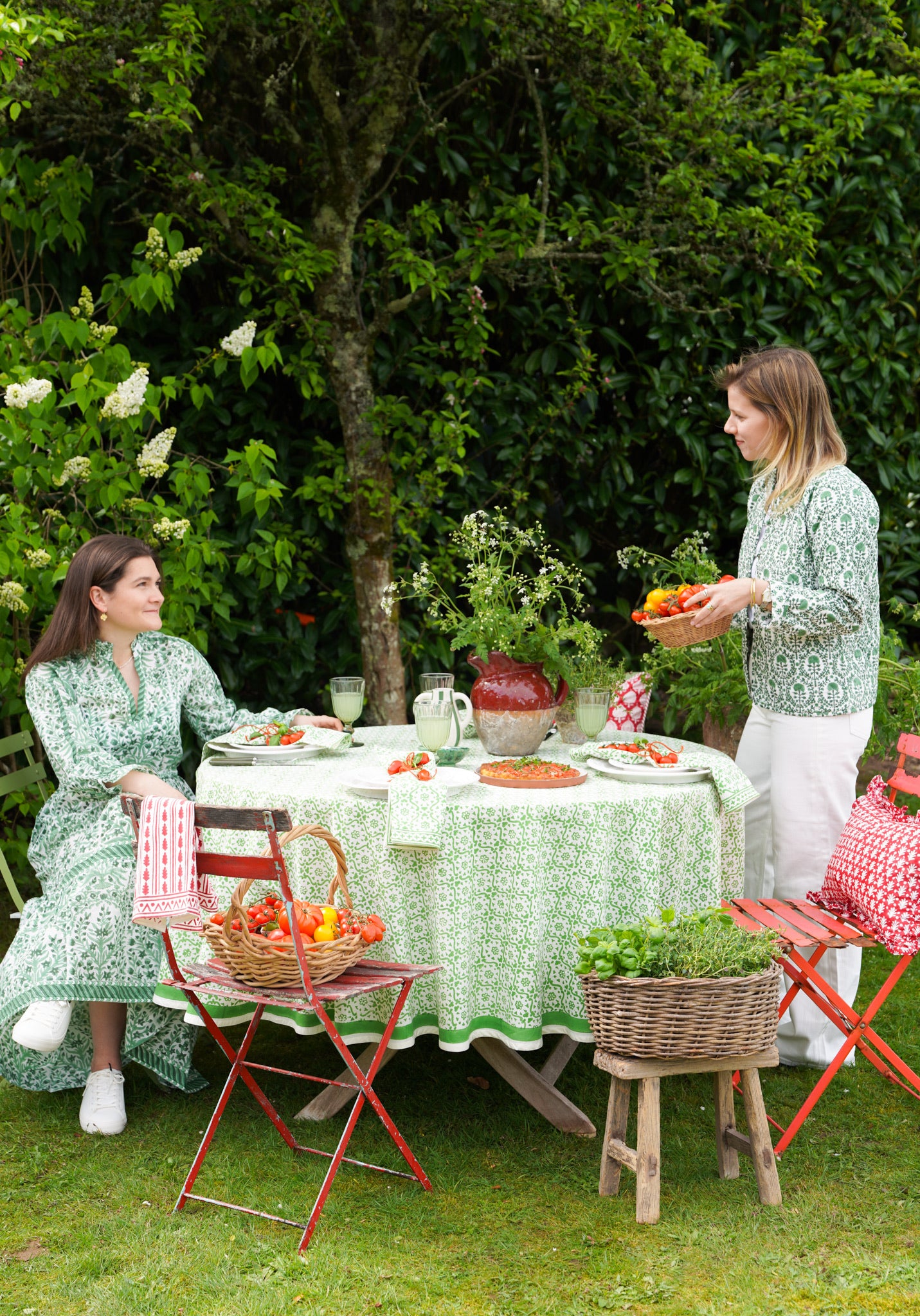 GREEN BUTAH LOTTIE DRESS