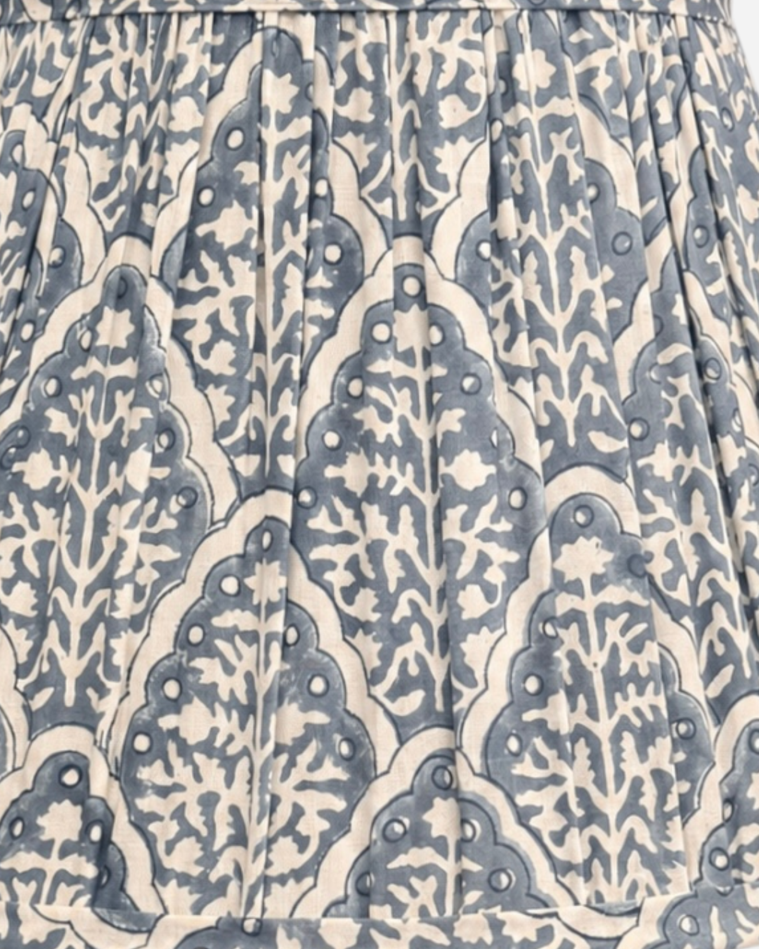 Medium Blue Tile Lampshade