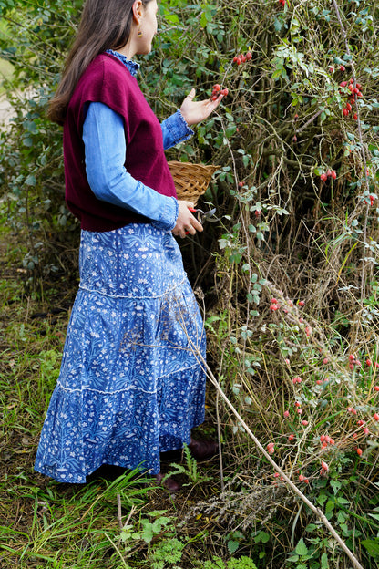 Deep Blue Butah Skirt