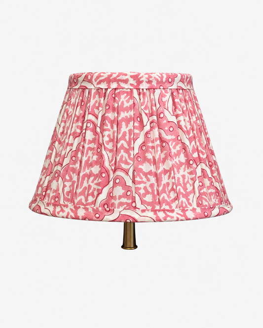 Tiny Pink Tile Lampshade