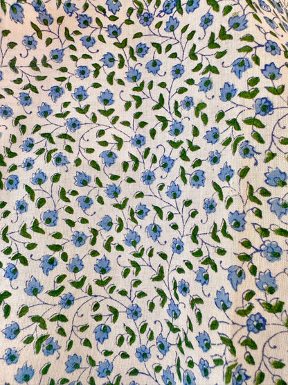 BLUE DITSY FLORAL SHIRT