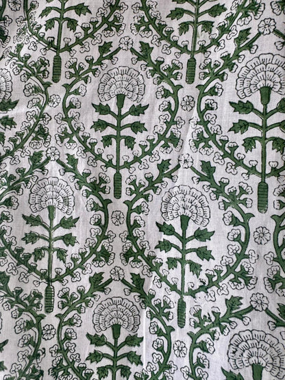 GREEN REVERSE TRELLIS SHIRT