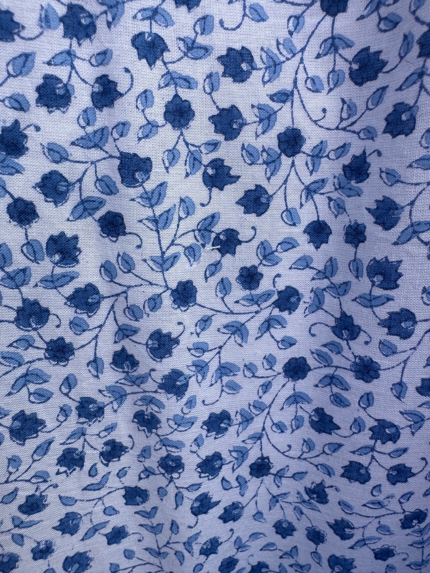 BLUE STAR FLORAL SHOULDER BAG