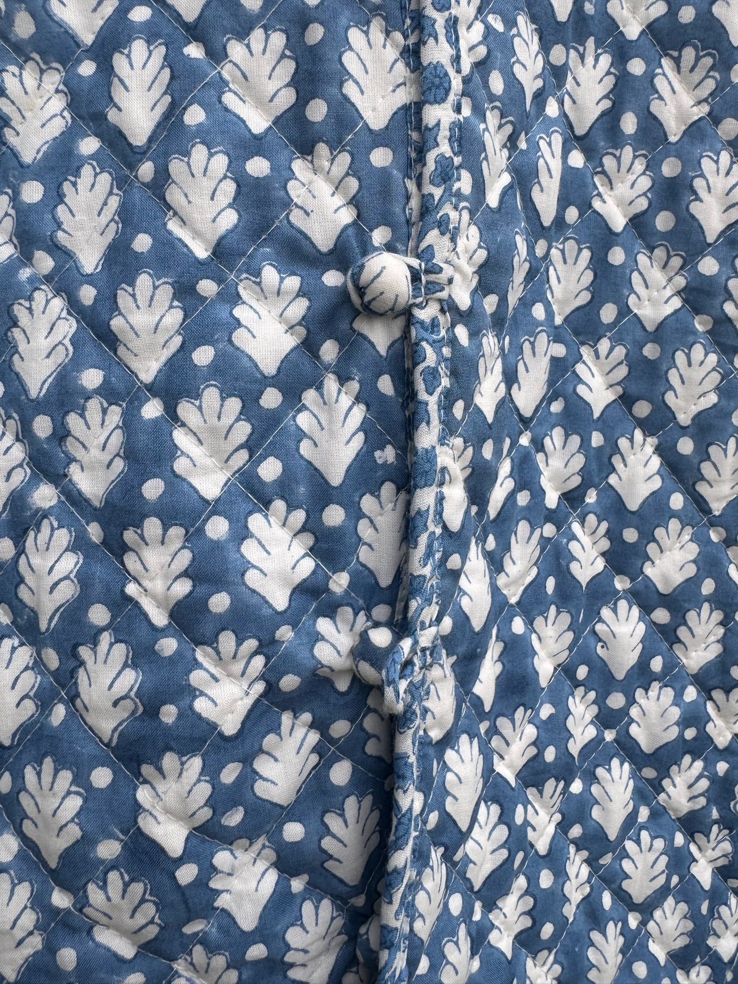 BLUE TRELLIS REVERSIBLE JACKET