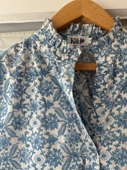 BLUE THISTLE SHIRT