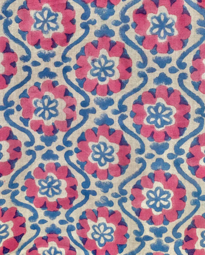 PINK AND BLUE SPIRAL SKIRT