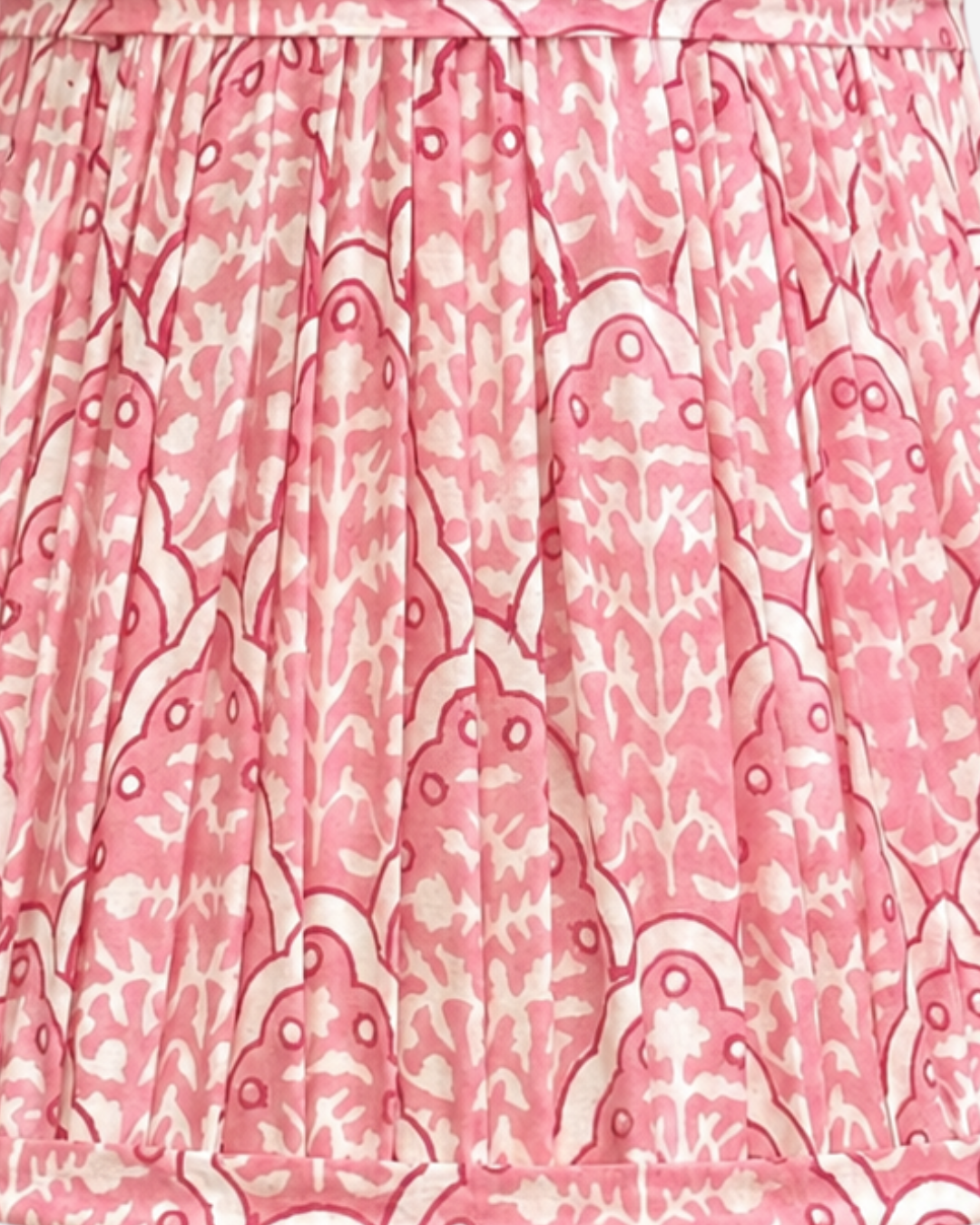 Medium Pink Tile Lampshade