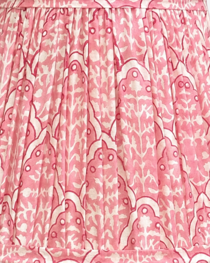 Medium Pink Tile Lampshade