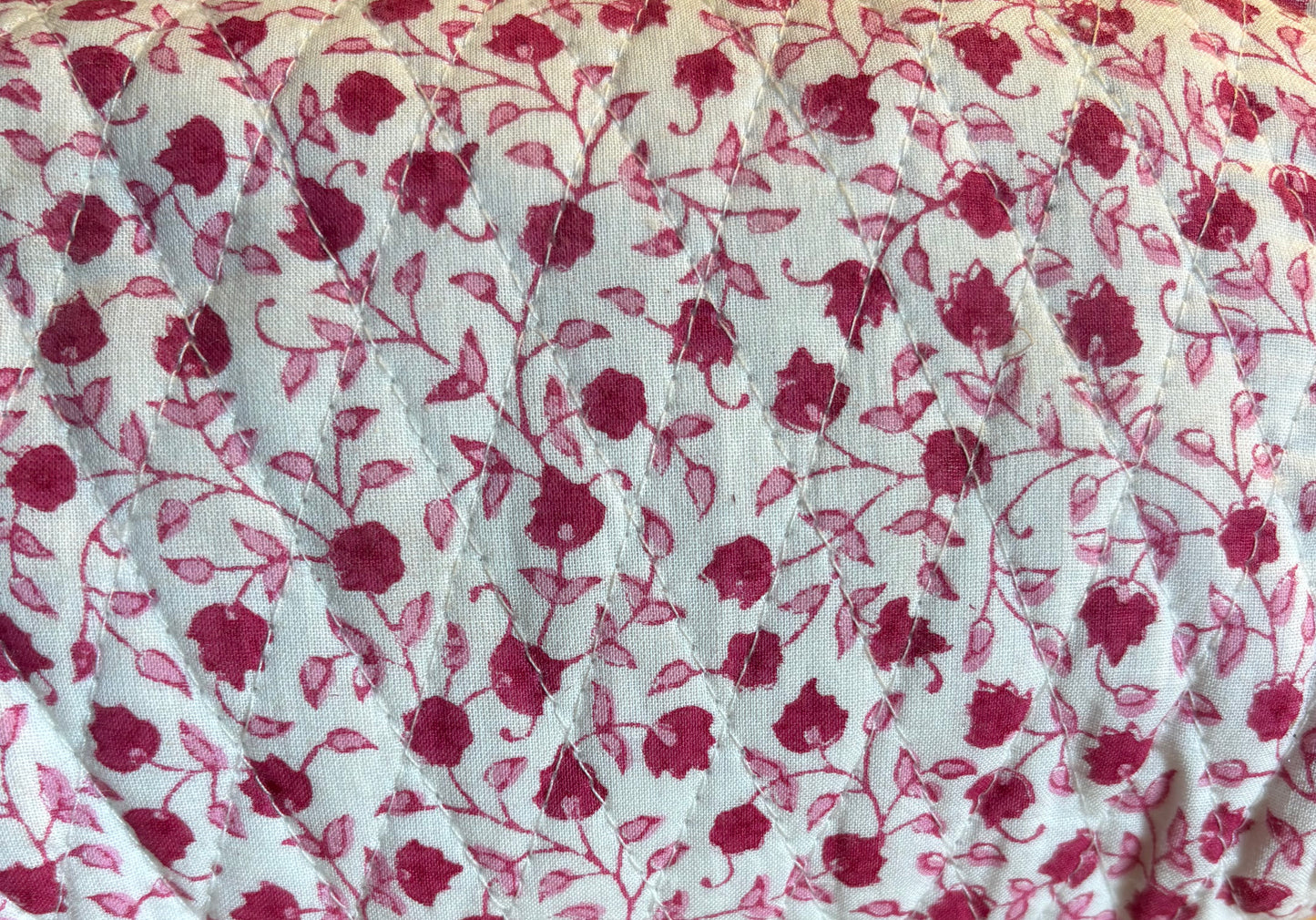 PINK DITSY TINY MAKEUP BAG