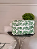GIANT GREEN ELEPHANT WASH BAG