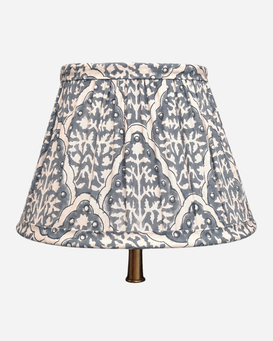 Tiny Blue Tile Lampshade