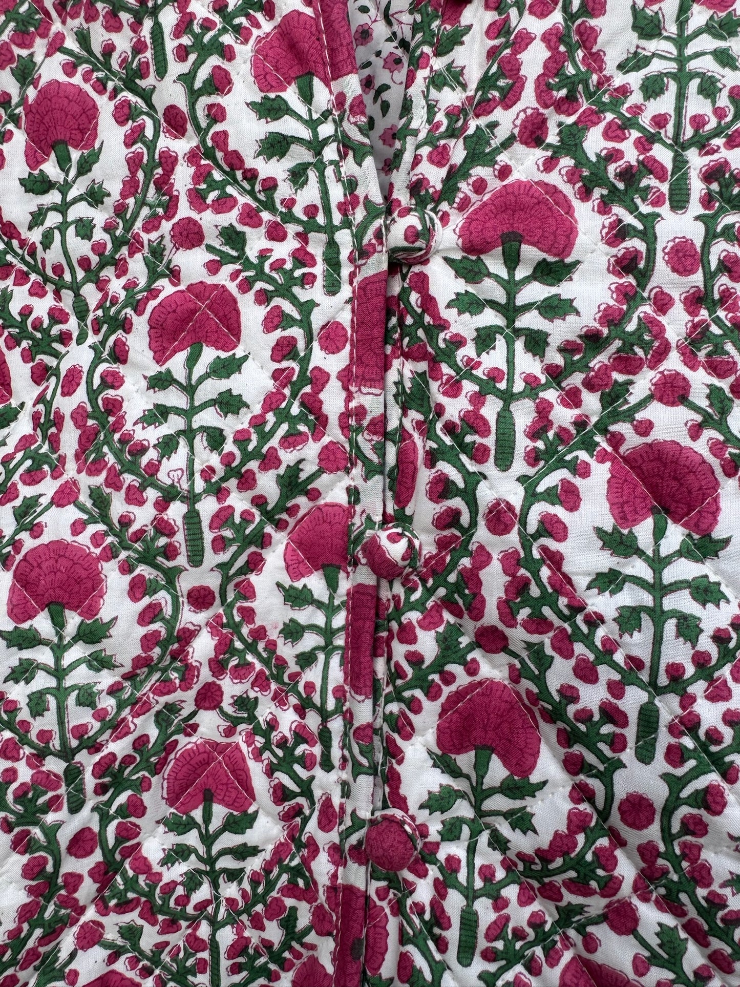 PINK AND GREEN REVERSIBLE JACKET