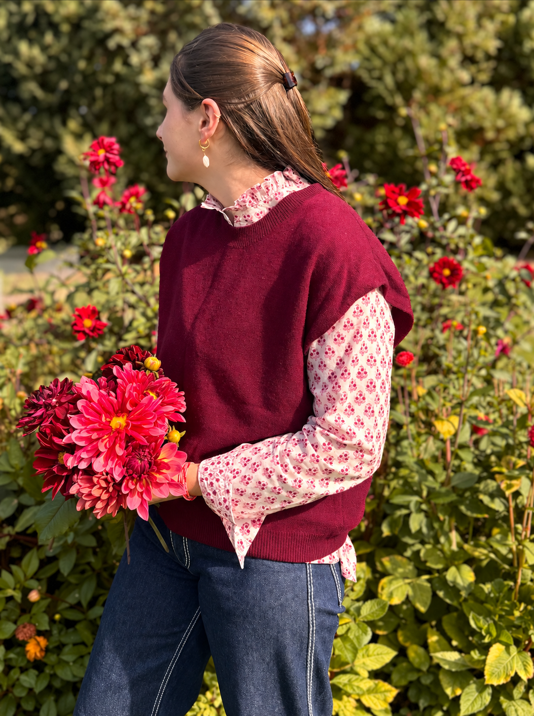 PINK FLORAL SHIRT
