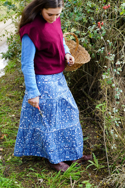 Deep Blue Butah Skirt
