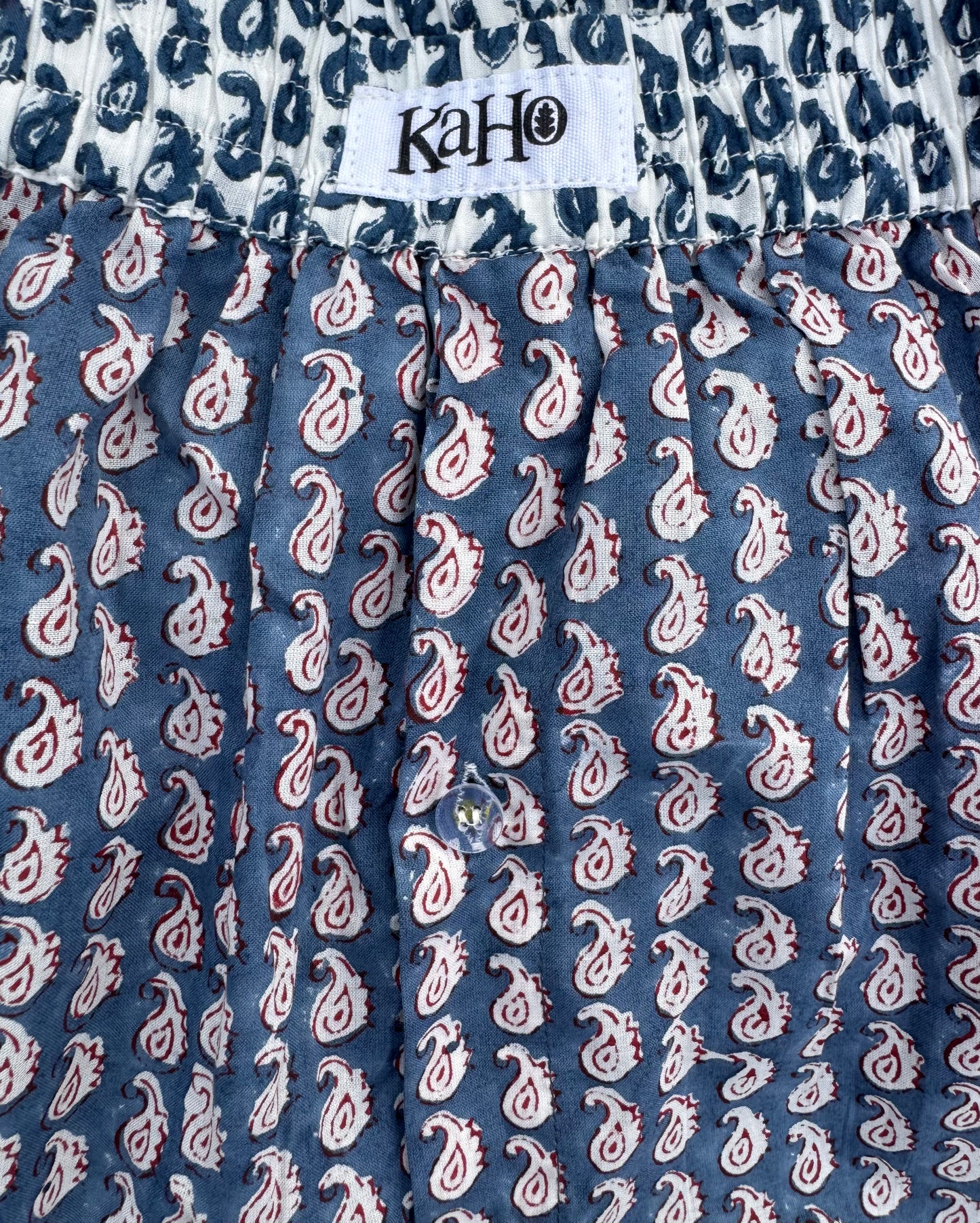 DARK BLUE BOOTY BOXER SHORTS