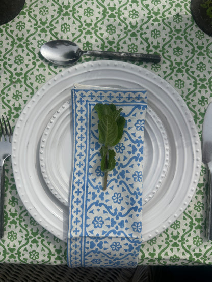 BLUE CHELSEA BLOOM NAPKINS