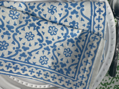 BLUE CHELSEA BLOOM NAPKINS