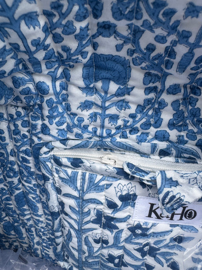 BLUE BUTAH WEEKEND BAG