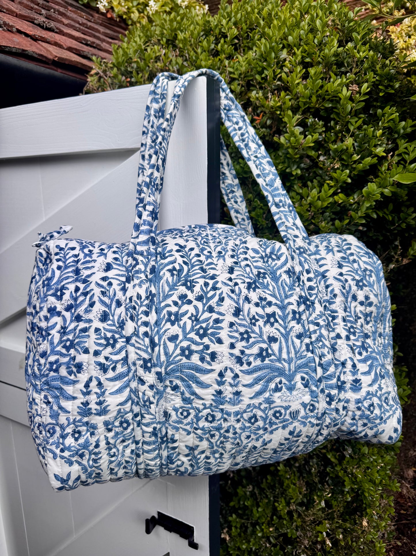 BLUE BUTAH WEEKEND BAG