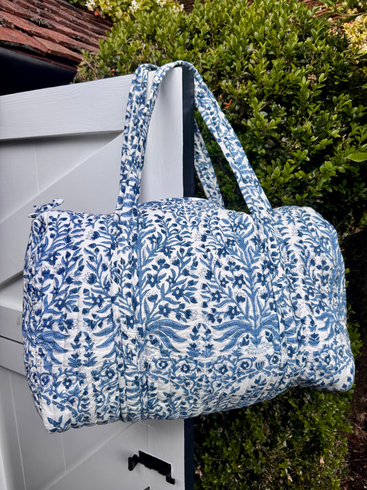 BLUE BUTAH WEEKEND BAG